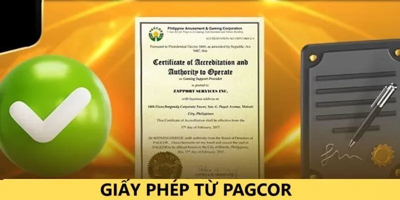 Giấy chứng nhận hoạt động uy tín