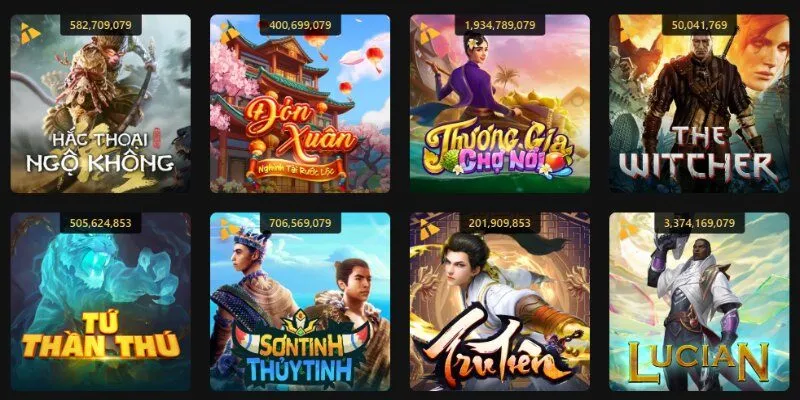 Những điểm sảnh thu hút người chơi